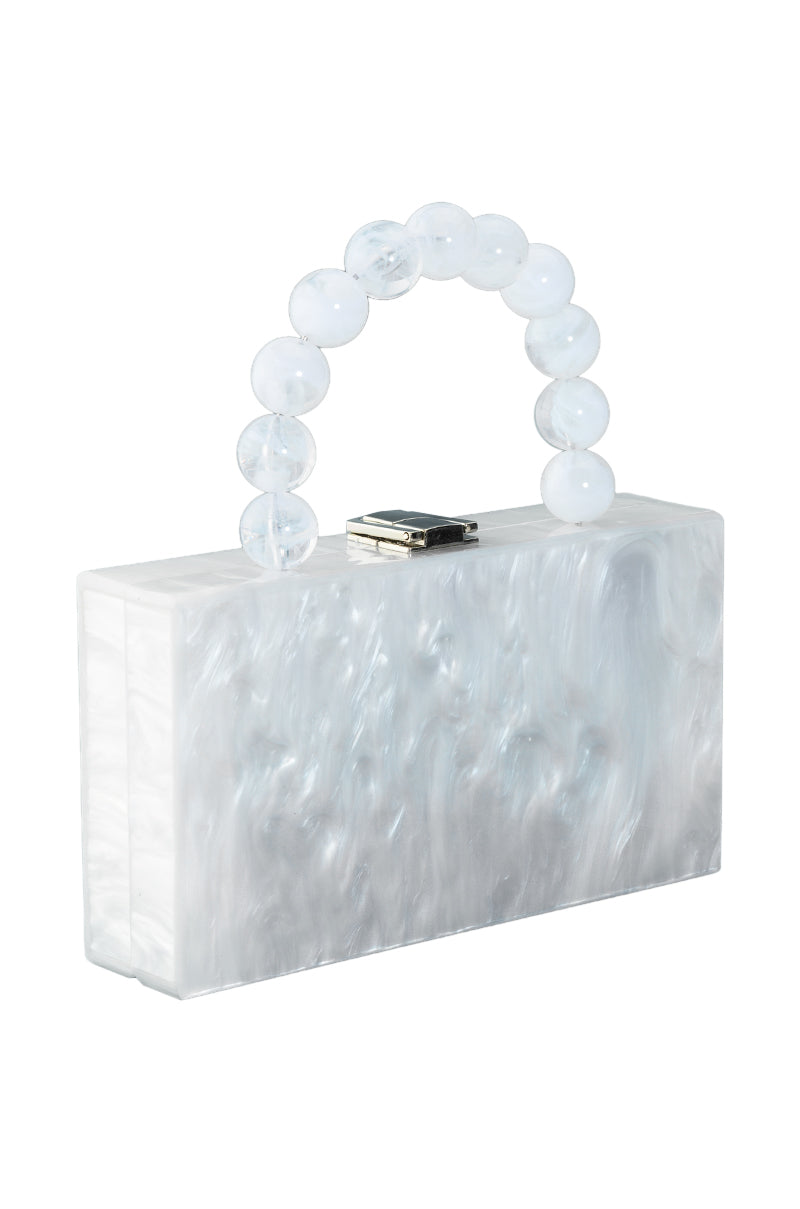 Back View Princess Peach Acrylic Clutch 2