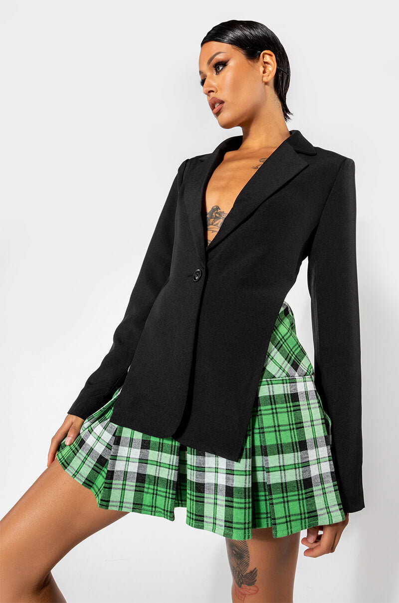 PRIVATE SCHOOL OPEN BACK BLAZER view 0