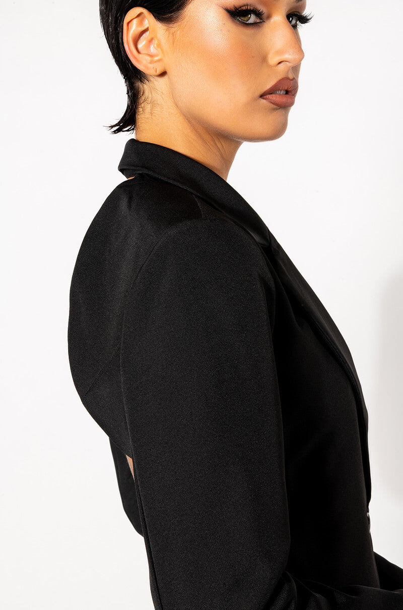 Extra View Private School Open Back Blazer