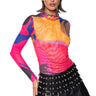 Front View Profiles Abstract Mesh Top