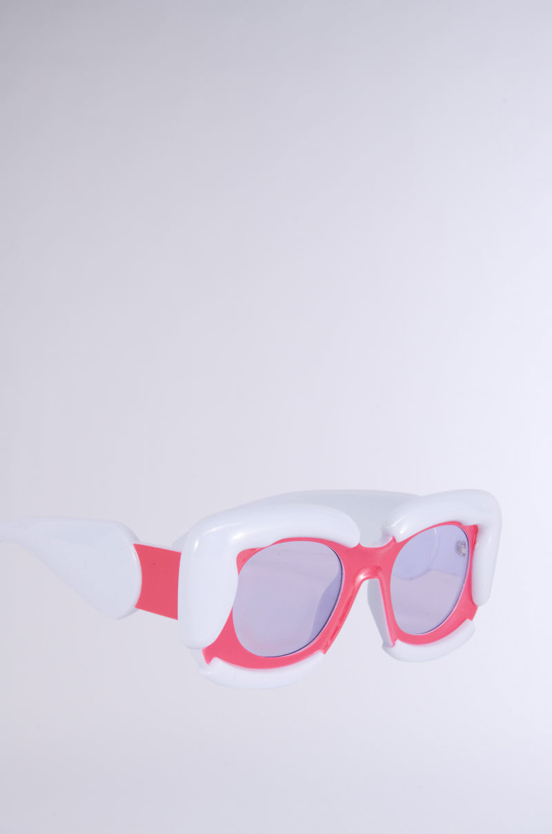 Detail View Protect Ya Energy Glasses In Red