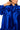 Full View Puff Sleeve Drop Waist Mini Dress Royal Blue