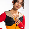Front View Puma Multi Color Unity Crop Top