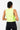 Back View Puma Womens Train First Mile Xtreme Tank in Fizzy Yellow