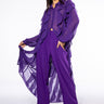 Front View Purple Rain Long Blouse