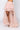 Front View Queen Essentials High Low Skirt in Nude