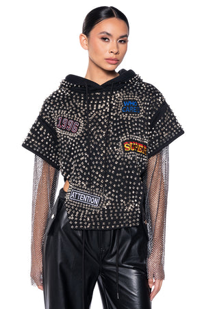 ♡k♡ queen-of-heartbreak-studded-