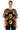 Front View Queen Of Hearts Oversized Mesh Tee