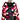 Front View Queen Of Hearts Plush Cardigan