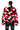 Extra View Queen Of Hearts Plush Cardigan