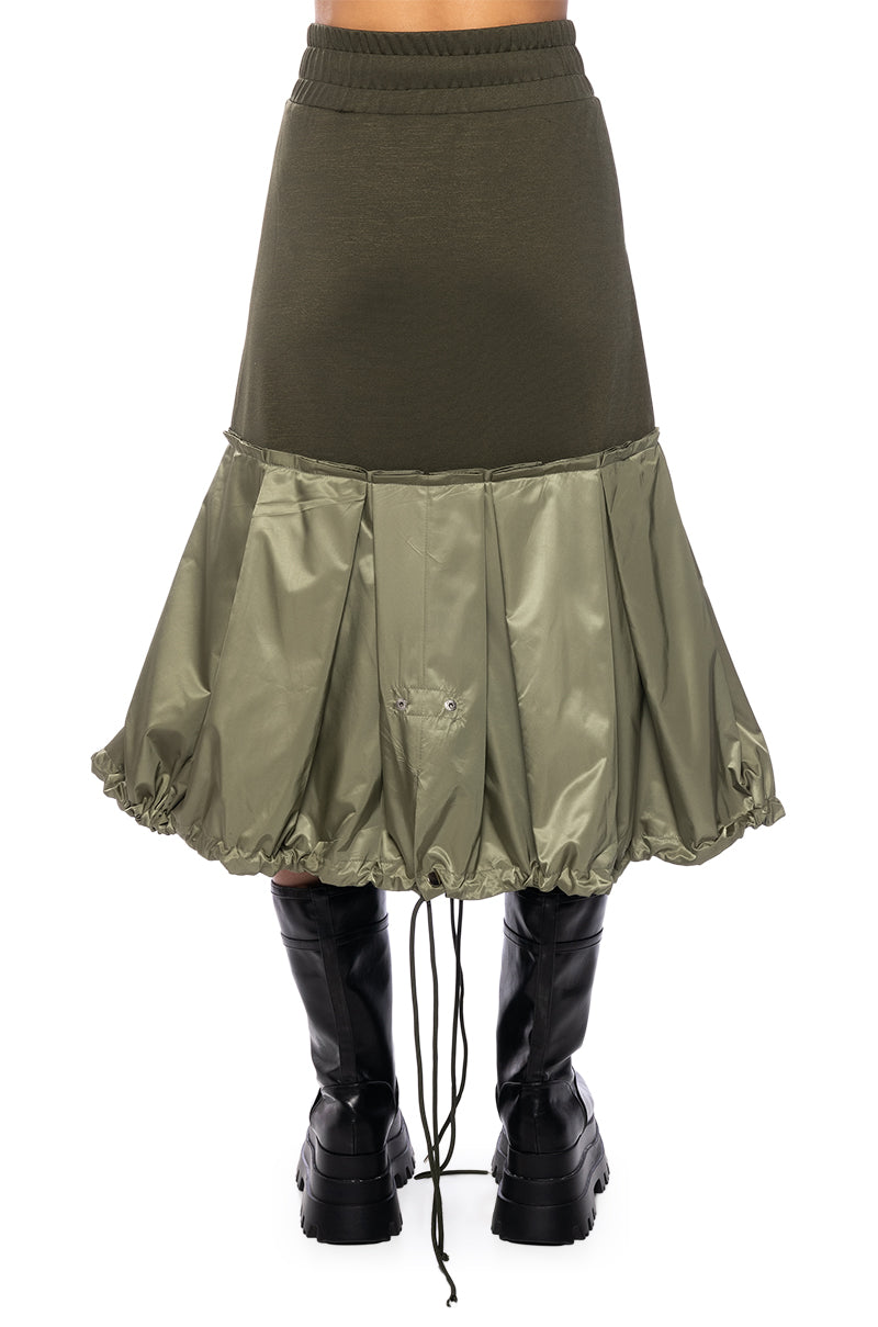 Extra View Quincy Color Blocked Midi Skirt view 14