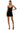 Side View Quinn Bandage Mini Dress In Black