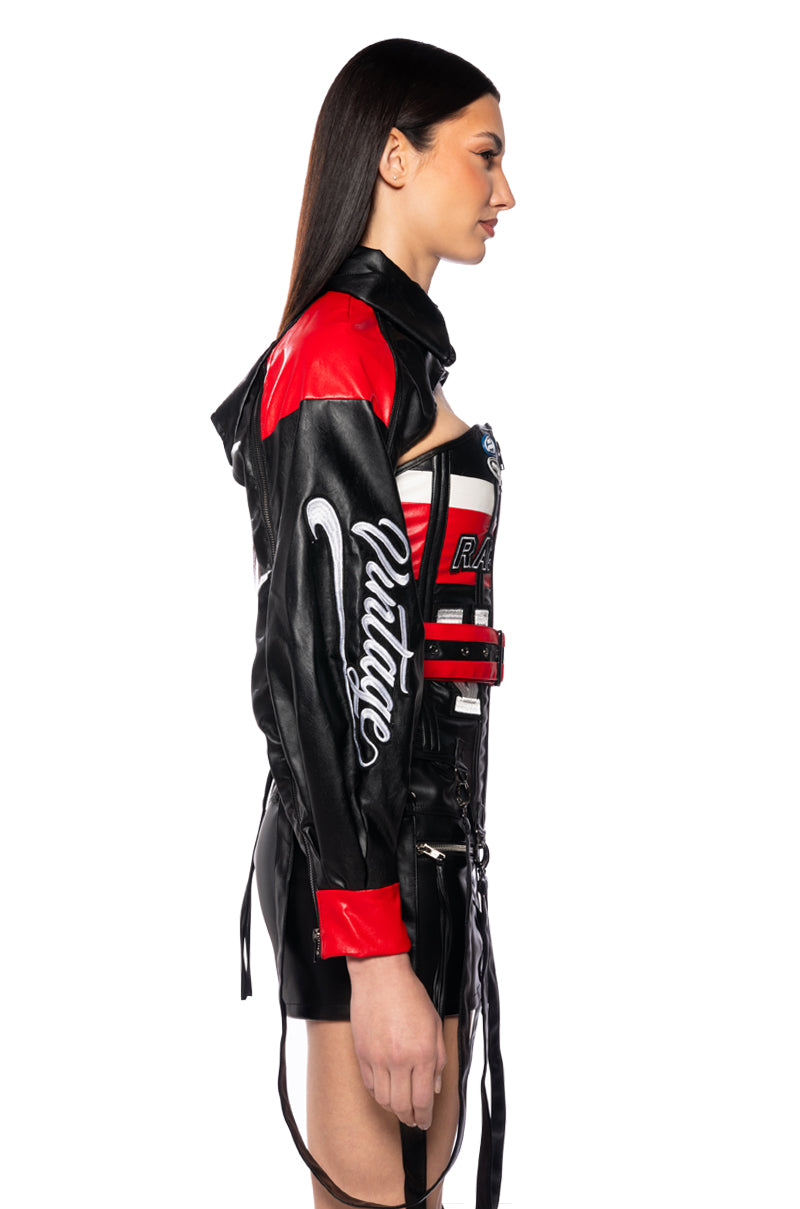 Full View Racing Pu Jacket 4