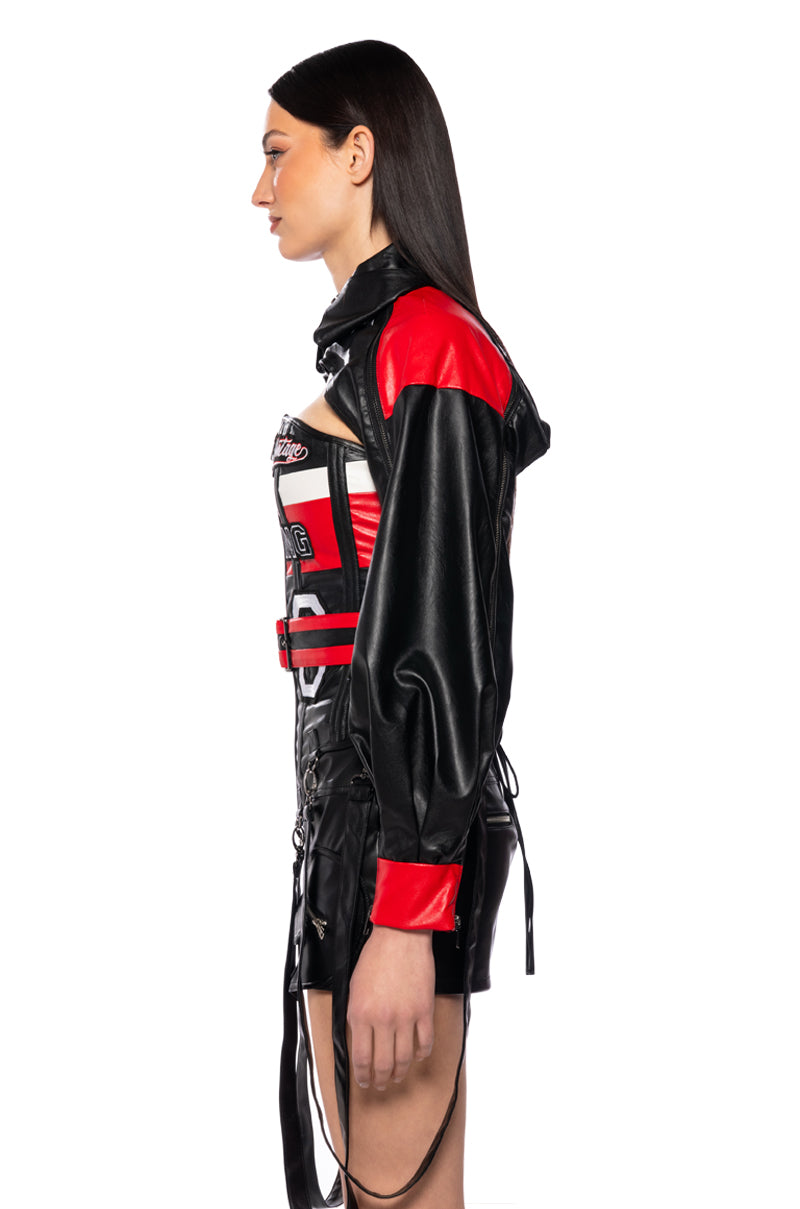 Extra View Racing Pu Jacket 5