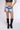 Front View Ransom Distressed Mini Skirt