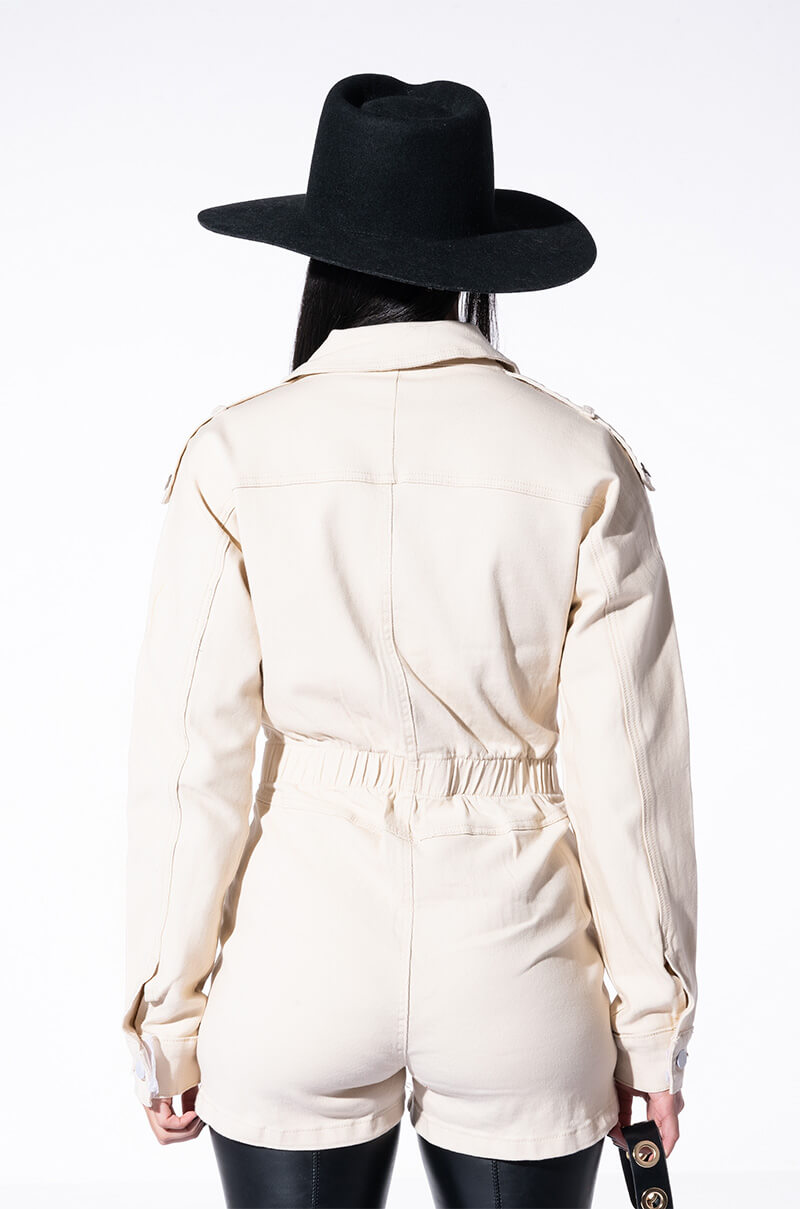 Extra View Ready For Anything Long Sleeve Utility Romper