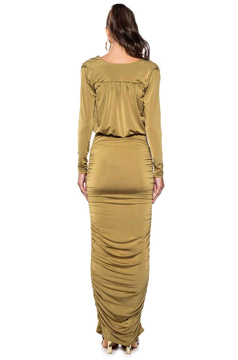 READY FOR IT SLINKY LONG SLEEVE MULTIWAY MAXI DRESS AKIRA READY FOR IT SLINKY LONG SLEEVE MULTIWAY MAXI DRESS AKIRA