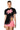 Front View Ready Set Go Short Sleeve Asymmetric Tee