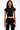 Detail View Real Groove Cut Out Ribbed Crop Top