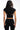 Extra View Real Groove Cut Out Ribbed Crop Top