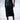 Front View Real Talk Faux Leather Midi Skirt