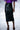 Front View Real Talk Faux Leather Midi Skirt