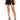 Front View Real Talk Faux Leather Skirt