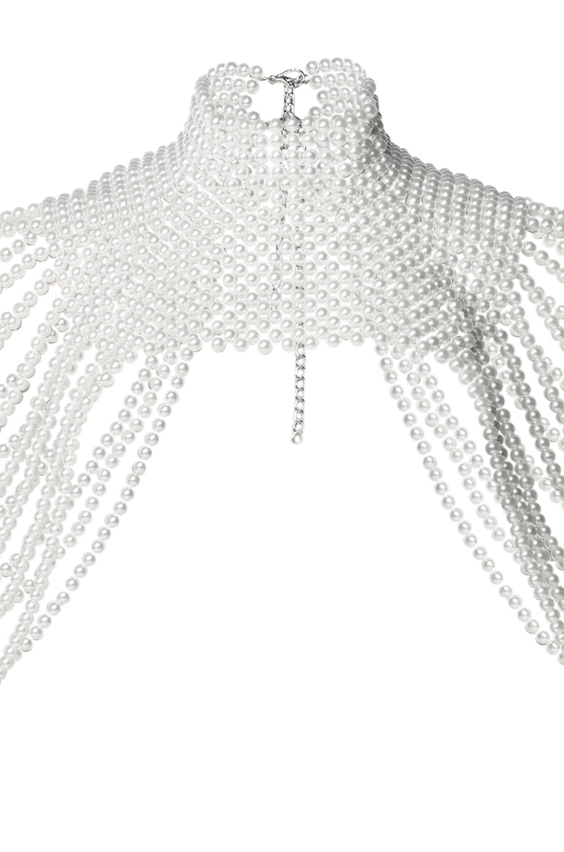 Back View Really Regal Statement Necklace