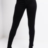 Front View Rebecca Ultra High Rise Skinny in Black