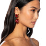 Front View Red Room Earring