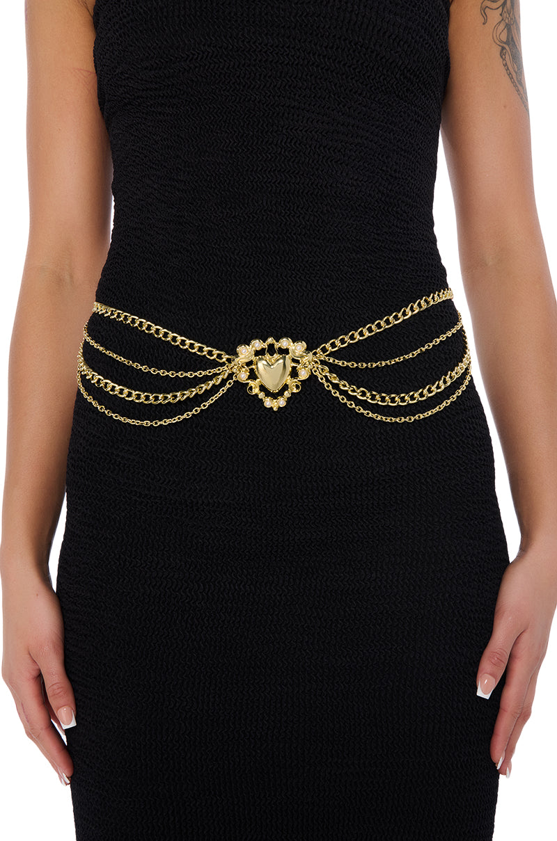 Front View Regal Vibes Chain Belt