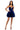 Side View Regina Plunging Strapless Velvet Mini Bubble Dress