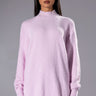 Front View Remi Fuzzy Knit Oversized Sweater