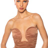 Front View Remy Mesh Corset