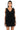 Front View Rendezvous Sleeveless Feather Mini Dress