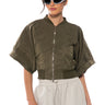 Front View Reporting For Duty Short Sleeve Bomber