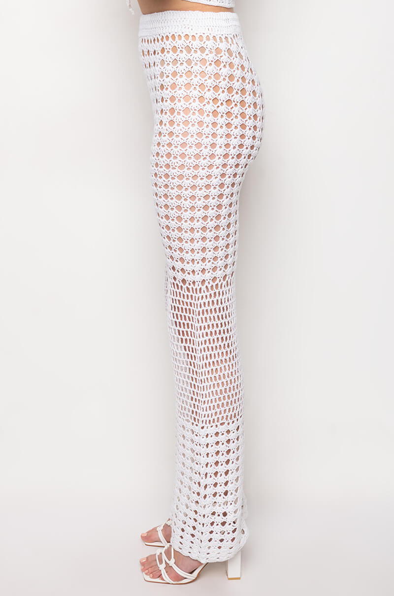 Extra View Resort Bahamas Mood Crochet Pant