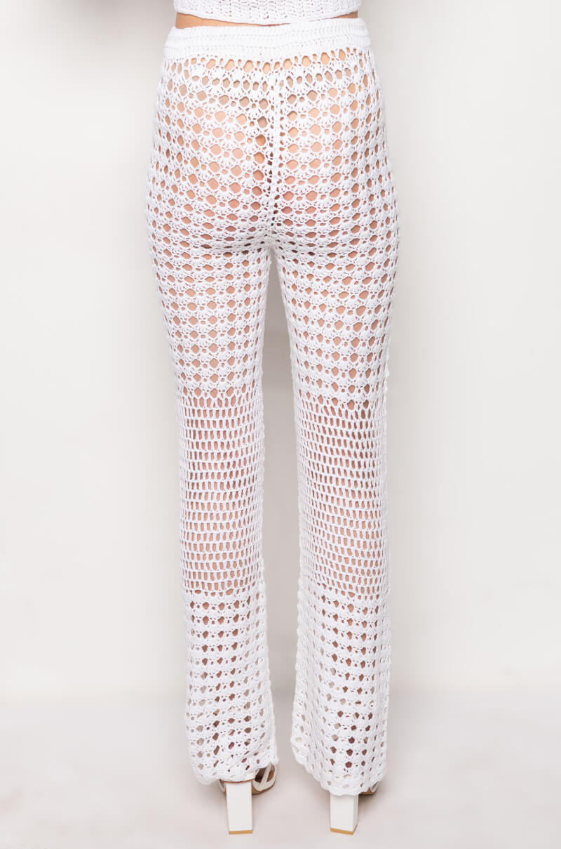 Extra View Resort Bahamas Mood Crochet Pant