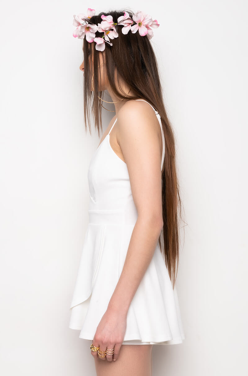 Extra View Resort Casual Sleeveless Romper