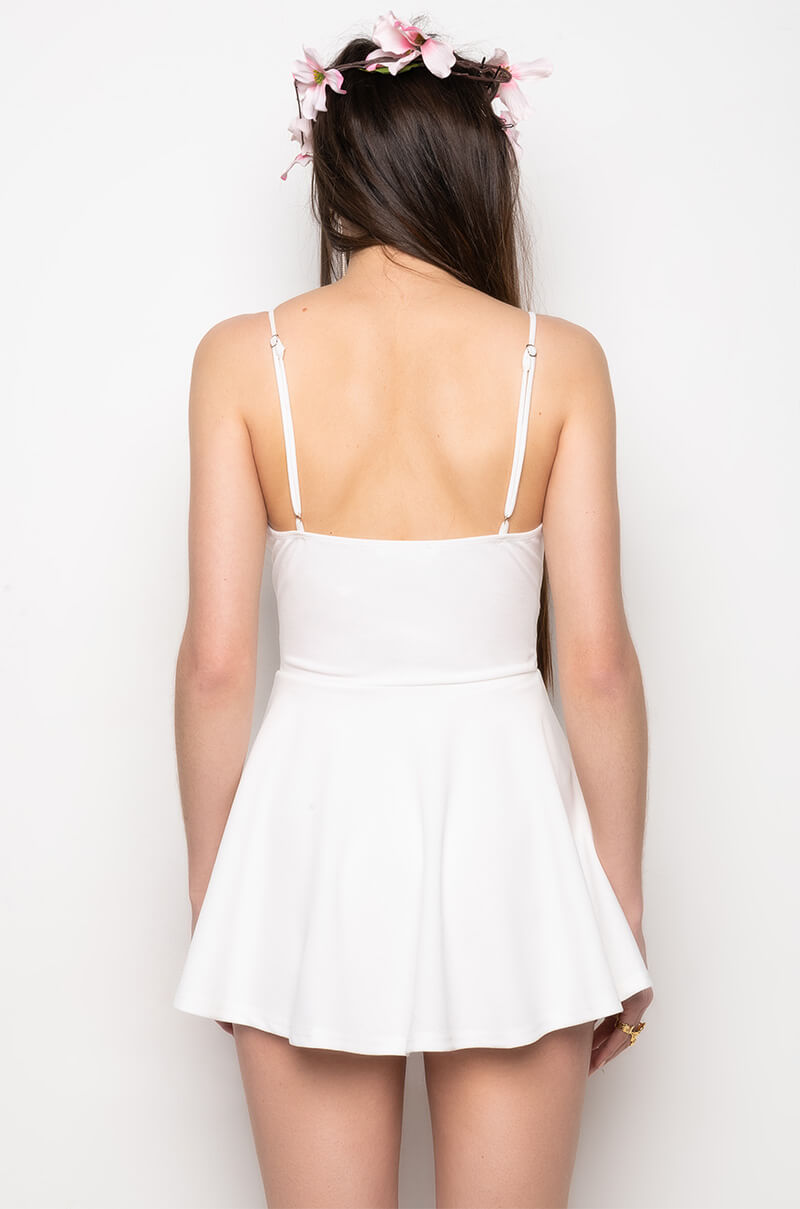 Extra View Resort Casual Sleeveless Romper