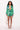 Extra View Resort Deep V Satin Romper