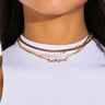 Front View Respectfully Fu Choker Set