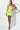 Full View Reyla Mini Bodycon Dress in Lime