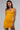 Front View Reyla Mini Bodycon Dress in Mustard