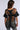 Back View Reza Distressed Oversized T Shirt In Grey