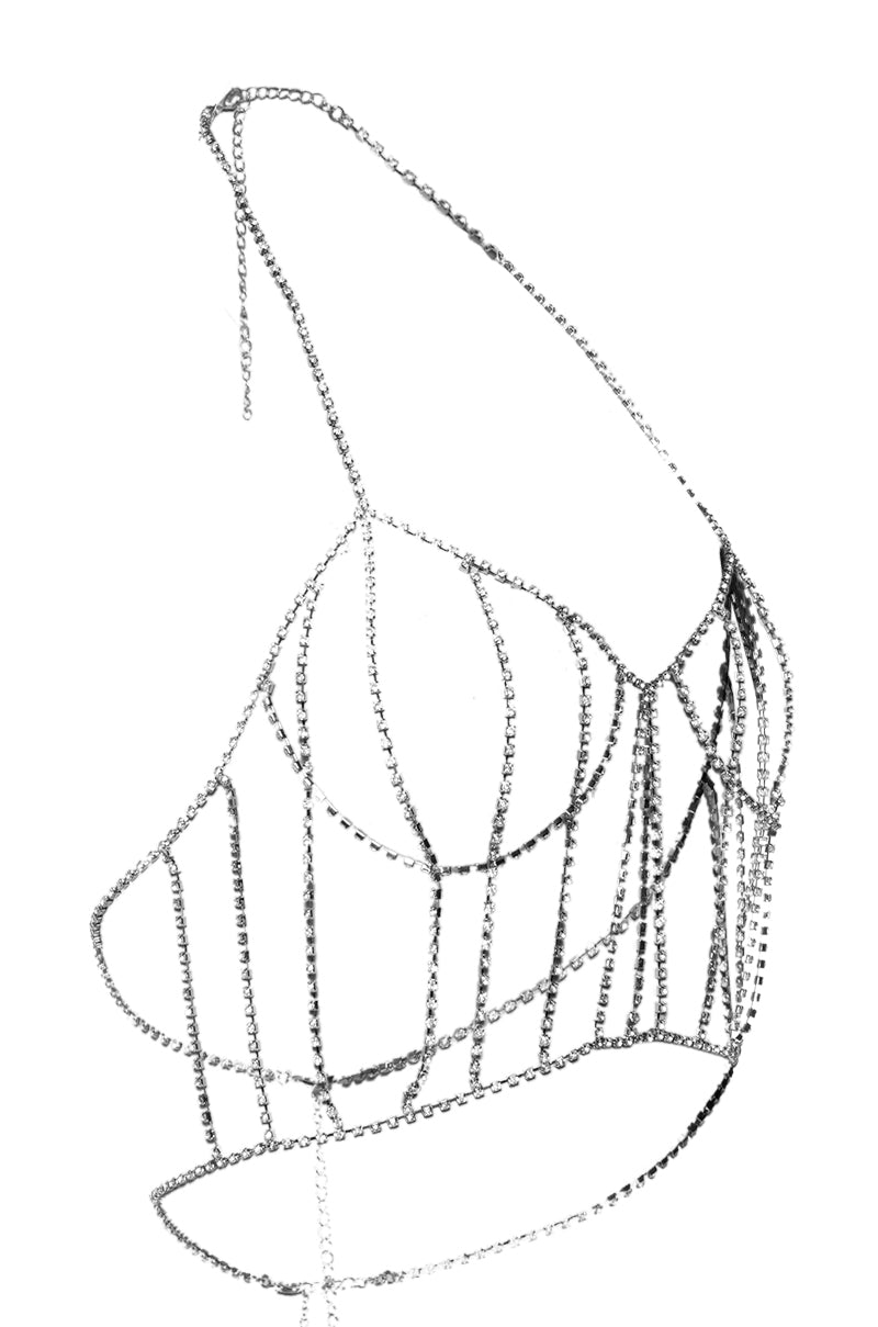 Full View Rhinestone Corset Body Chain 4