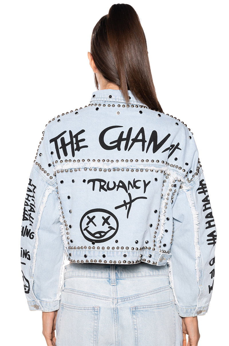 Extra View Rhythm Of The Night Denim Jacket