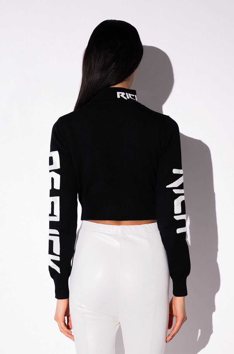 Extra View Rich As F Sweater