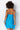 Back View Riches On Riches Rhinestone Detail Midi Dress in Blue