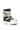 Back View Richie Lace Up High Top Sneaker In Black